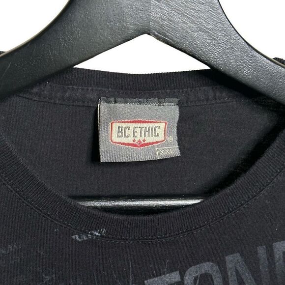 Y2K BC Ethic Rolling Stones T Shirt XXL - Picture 3 of 3